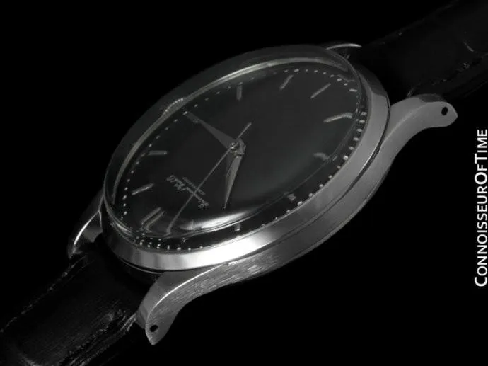 1960 IWC Vintage Mens Handwound Watch, Caliber 89 - Stainless Steel