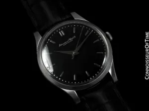1960 IWC Vintage Mens Handwound Watch, Caliber 89 - Stainless Steel