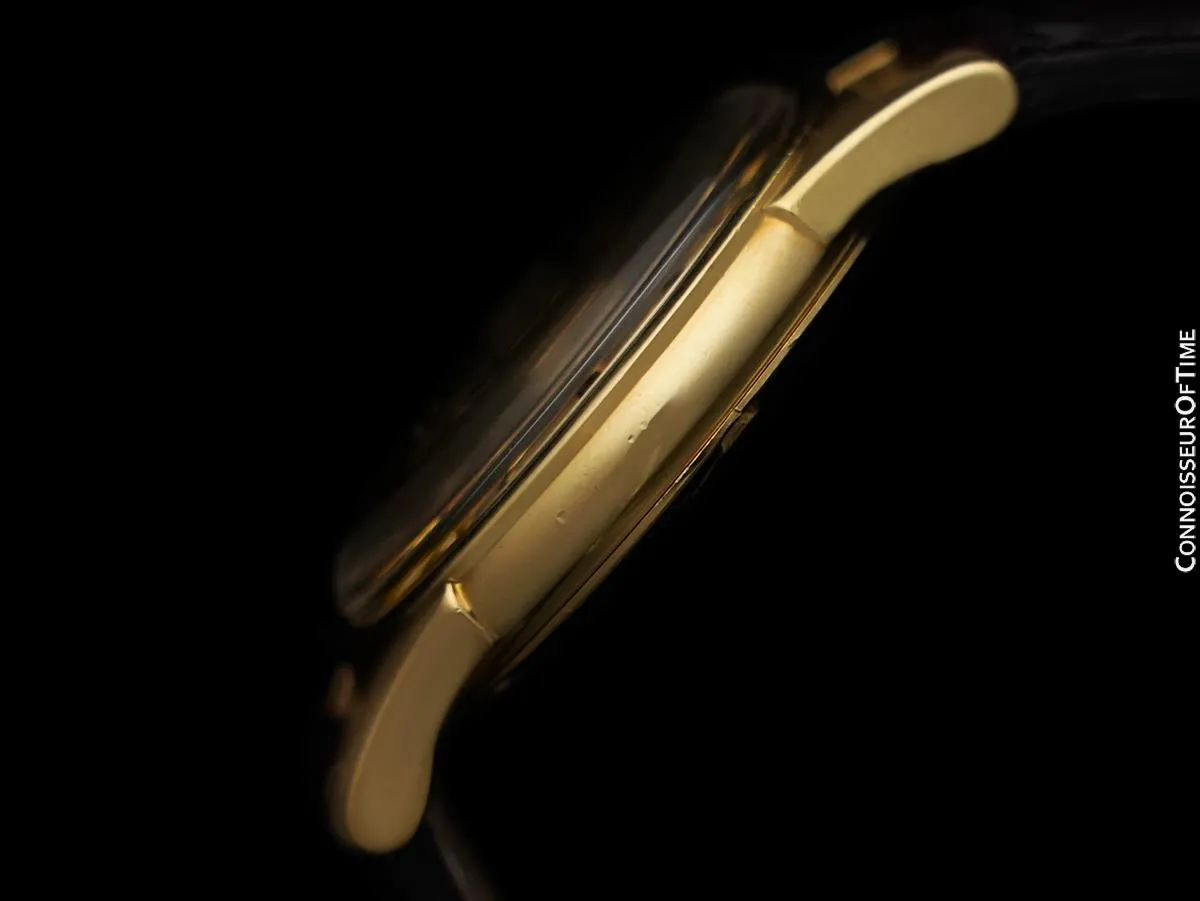1960 Omega Constellation "De Luxe" Dial Vintage Mens Watch - 18K Gold