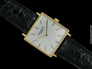 1964 Patek Philippe Vintage Mens Handwound Ultra Thin 18K Gold Watch, Ref. 3503 - Papers