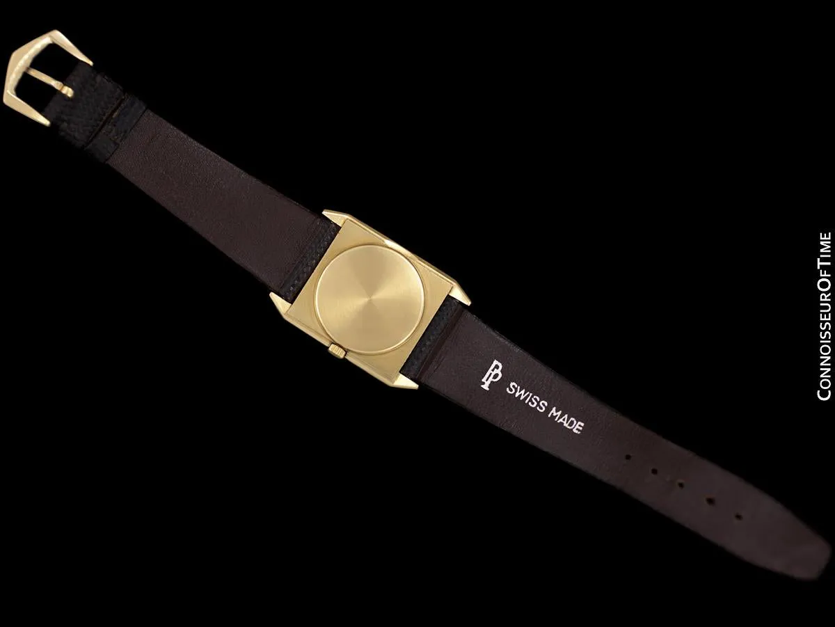 1964 Patek Philippe Vintage Mens Handwound Ultra Thin Watch, Ref. 3491 - 18K Gold with Papers