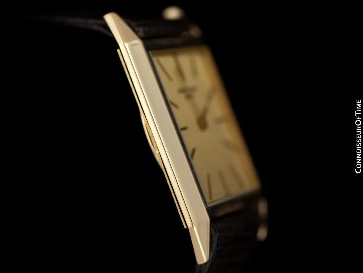 1964 Patek Philippe Vintage Mens Handwound Ultra Thin Watch, Ref. 3491 - 18K Gold with Papers