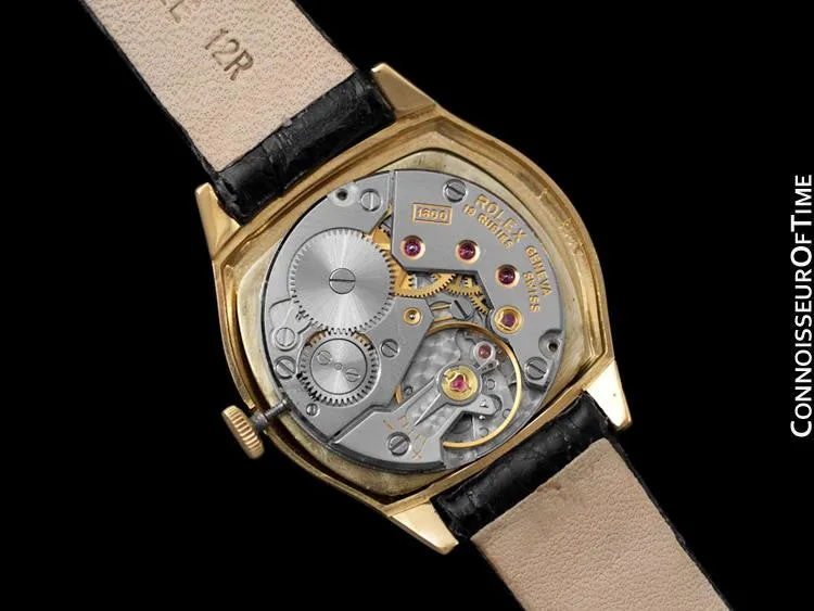 1976 Rolex Cellini Ladies Vintage Dress Watch Ref. 3801, Champagne Dial - 18K Gold