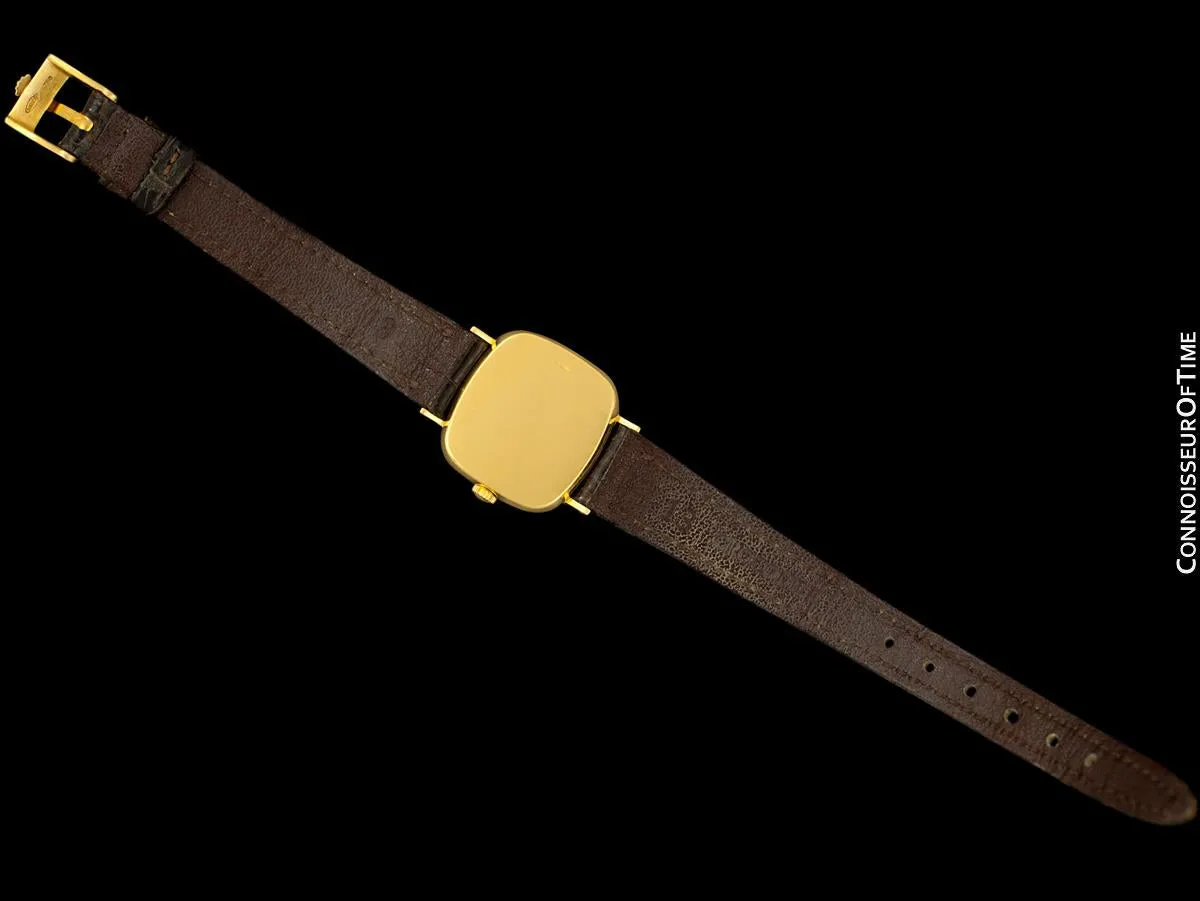 1987 Rolex Cellini Vintage Ladies 18K Gold TV Watch, Ref. 4082 - Original Papers