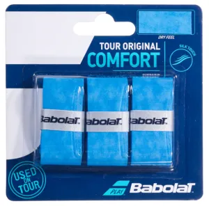 Babolat Tour Original Overgrip 3 Pack (Blue)