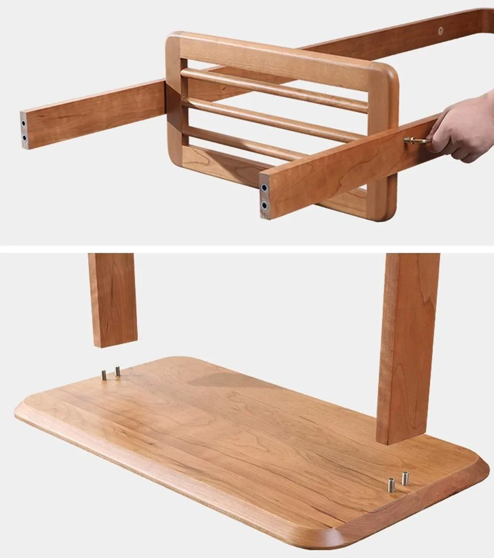 BLAKQ - Coat Rack Solid Wood Coat Rack Bedroom Floor Storage Hanger Simple Clothes Rack Home Hanger (Color : B)