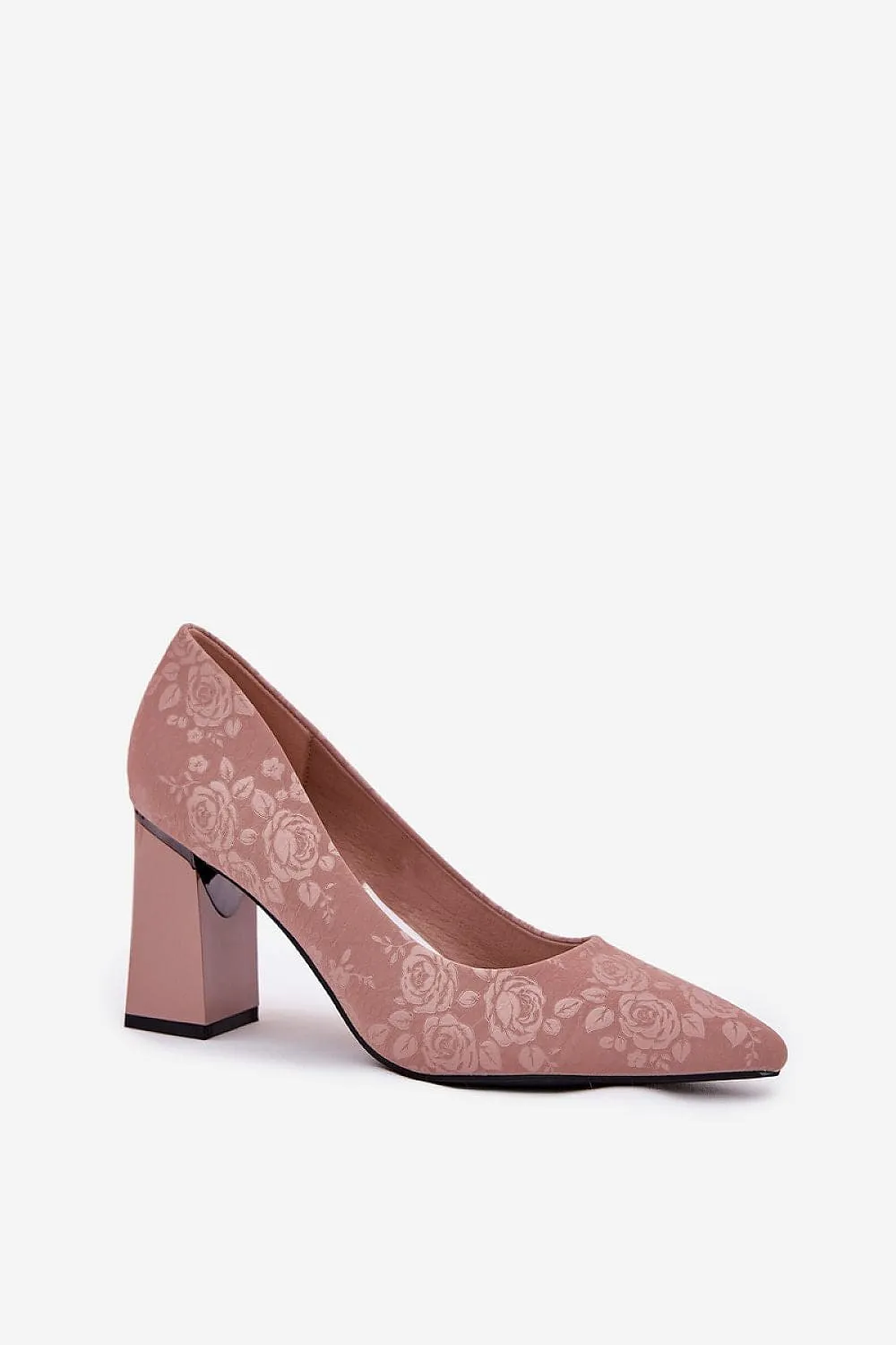 Block heel pumps Step in style