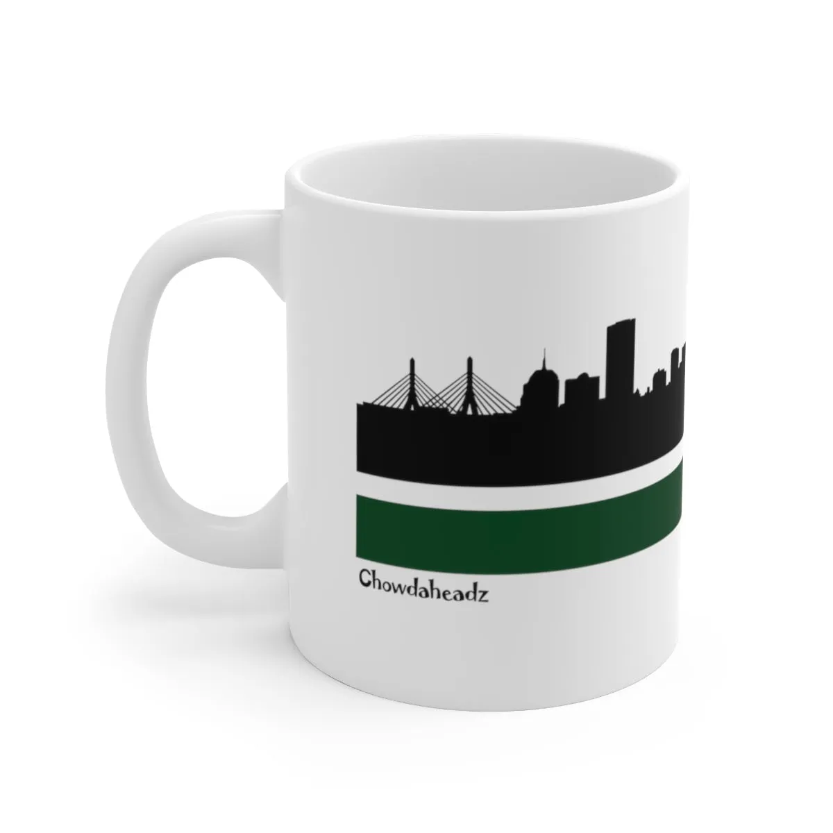 Boston 617 Shamrock Sideline 11oz Coffee Mug