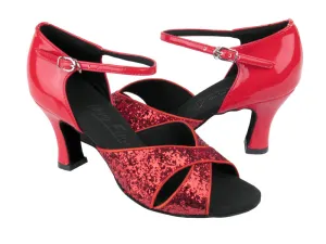 C6029 Red Sparkle & Red Patent