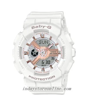Casio Baby-G Women's Watch BA-110RG-7A Resin Band Shock Resistant Best Seller