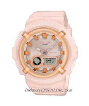 Casio Baby-G Women's Watch BGA-280SW-4A Resin Band Mineral Glass Shock Resistant