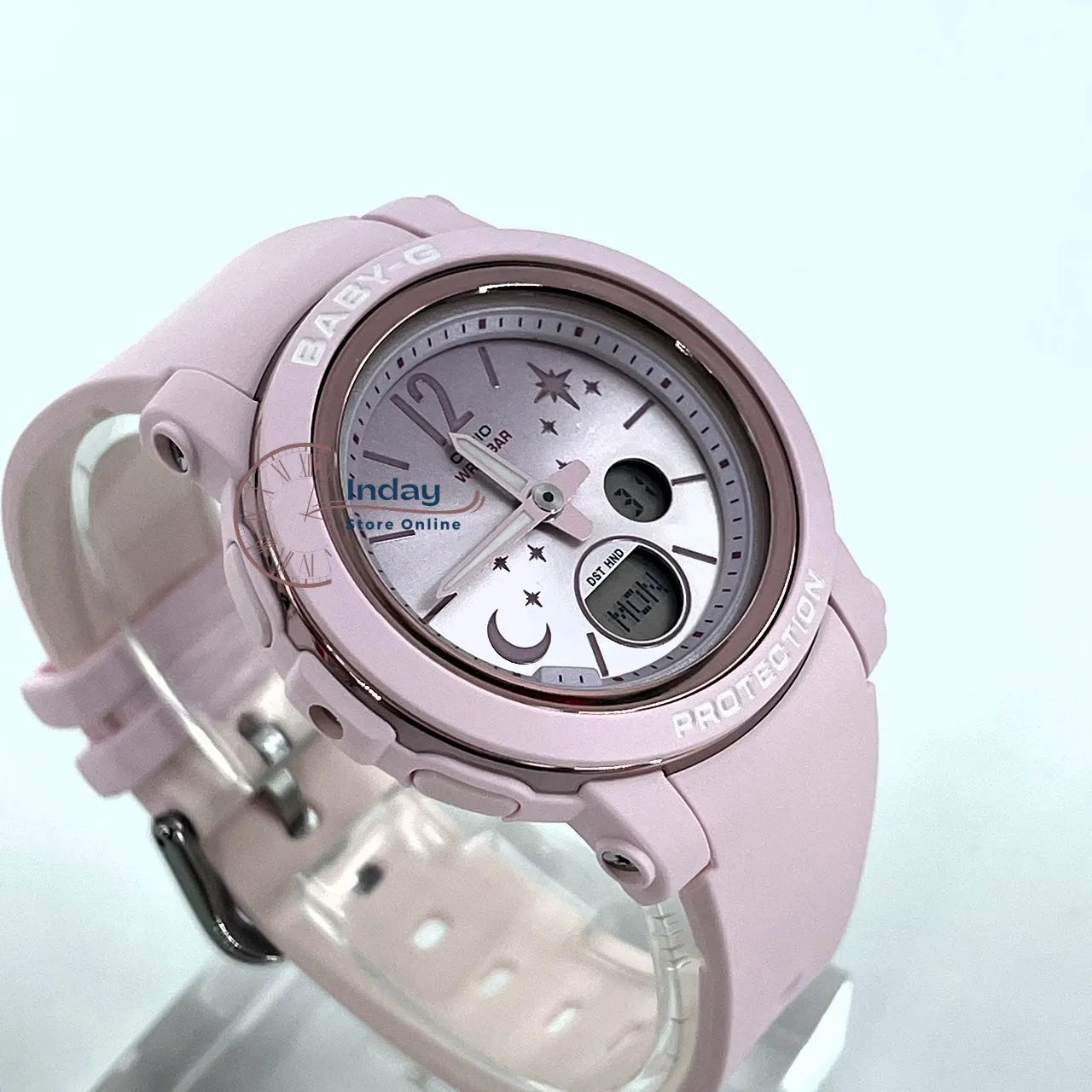 Casio Baby-G Women's Watch BGA-290DS-4A Resin Band Mineral Glass Shock Resistant