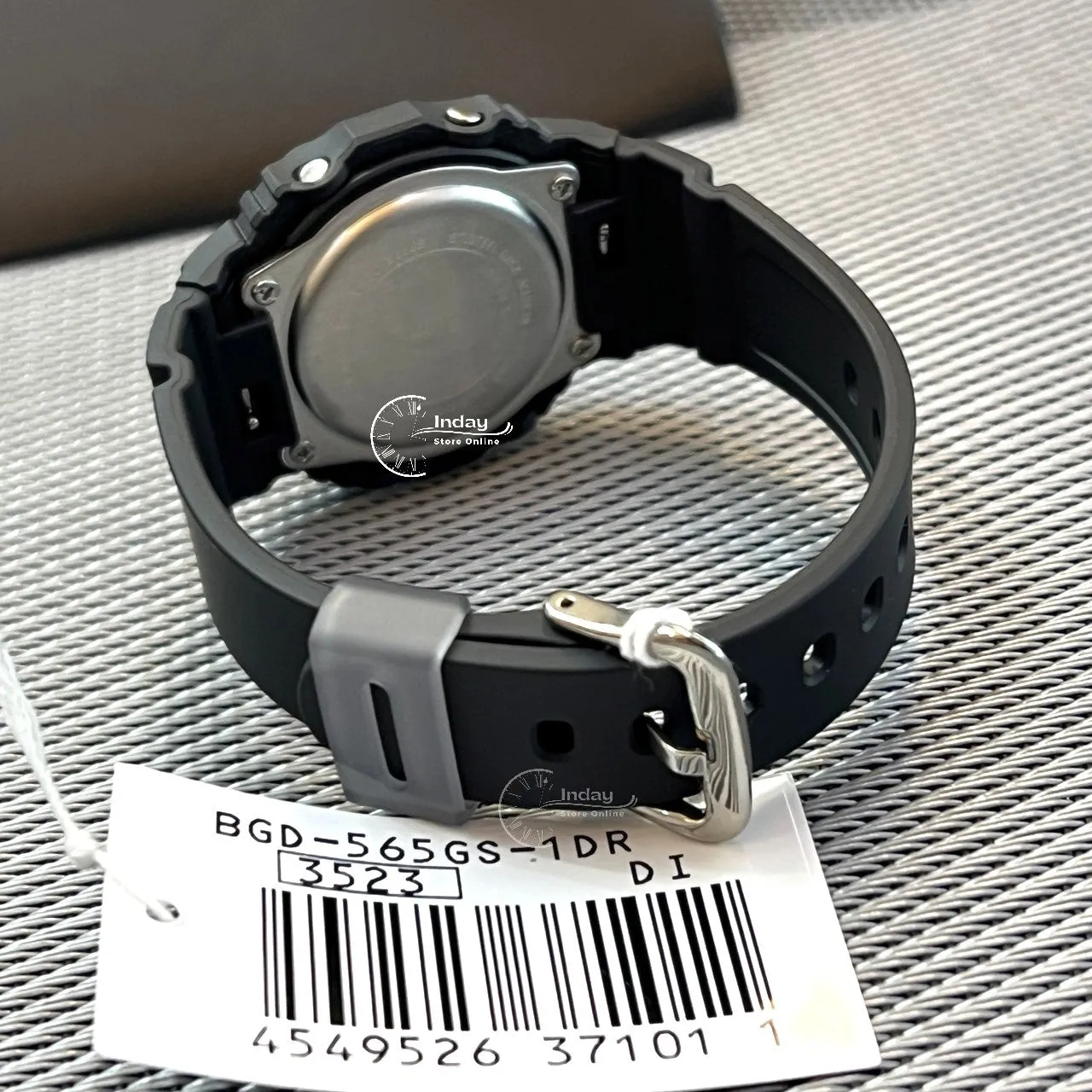 Casio Baby-G Women's Watch BGD-565GS-1 Resin Band Shock Resistant Mineral Glass