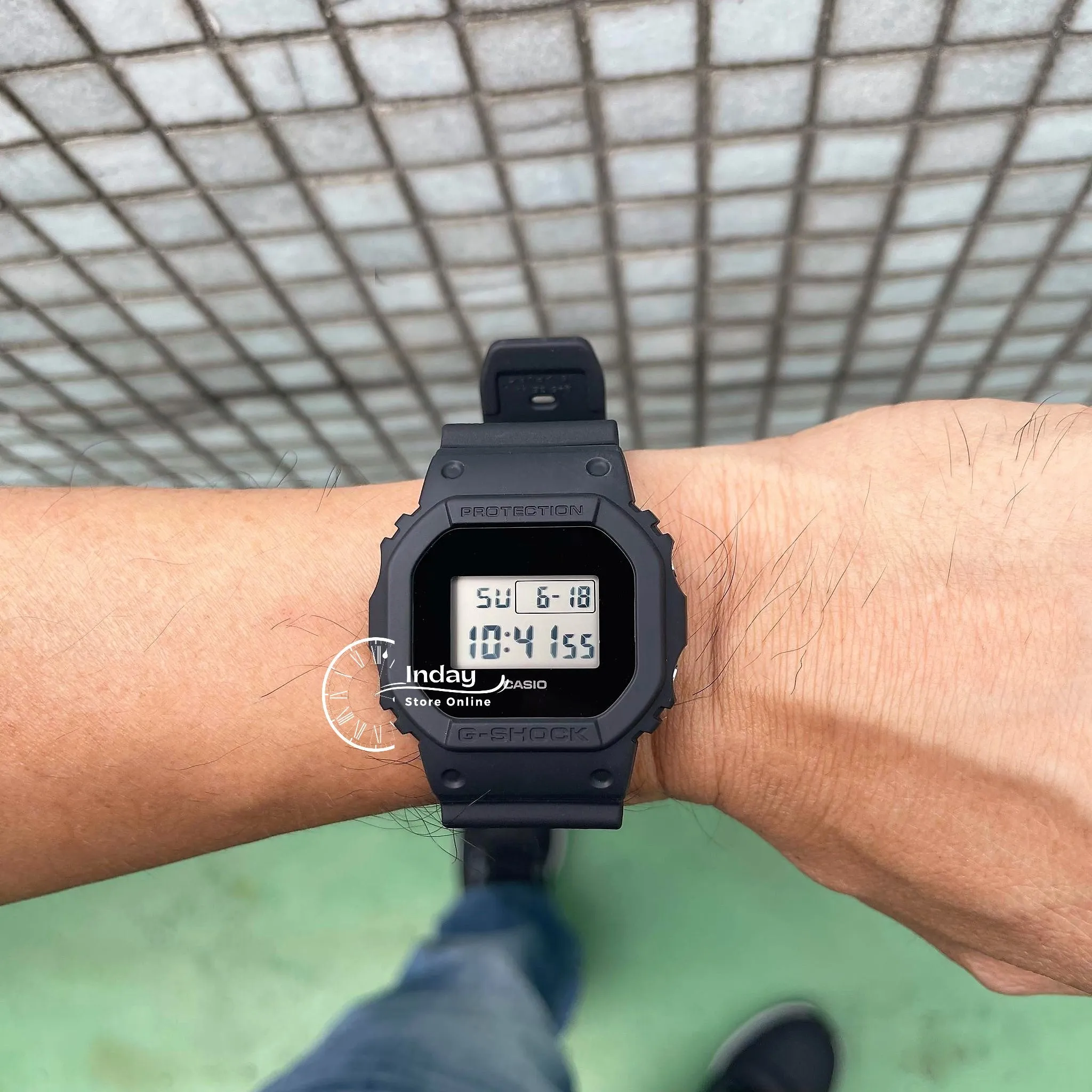 Casio G-Shock Men's Watch DWE-5657RE-1 Digital 5600 Series 40th Anniversary REMASTER BLACK Limited Model