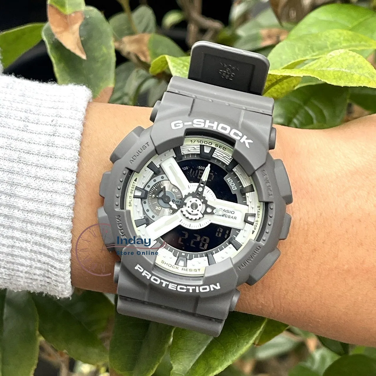 Casio G-Shock Men's Watch GA-110HD-8A Shock Resistant Magnetic Resistant Mineral Glass