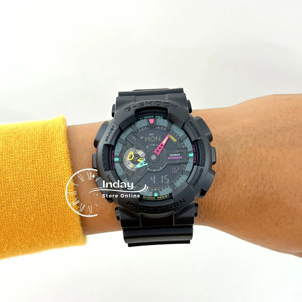 Casio G-Shock Men's Watch GA-110MF-1A Shock Resistant Magnetic Resistant Mineral Glass
