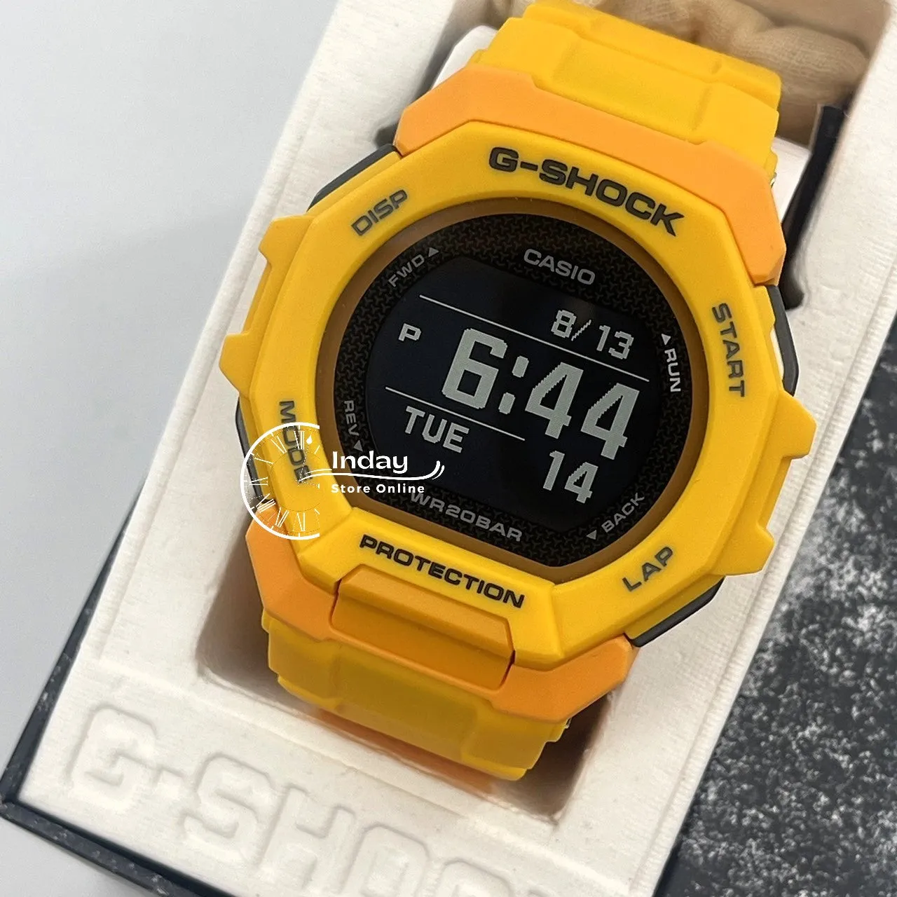 Casio G-Shock Men's Watch GBD-300-9 G-Squad Bio-based Resin Shock Resistant Mobile link Bluetooth