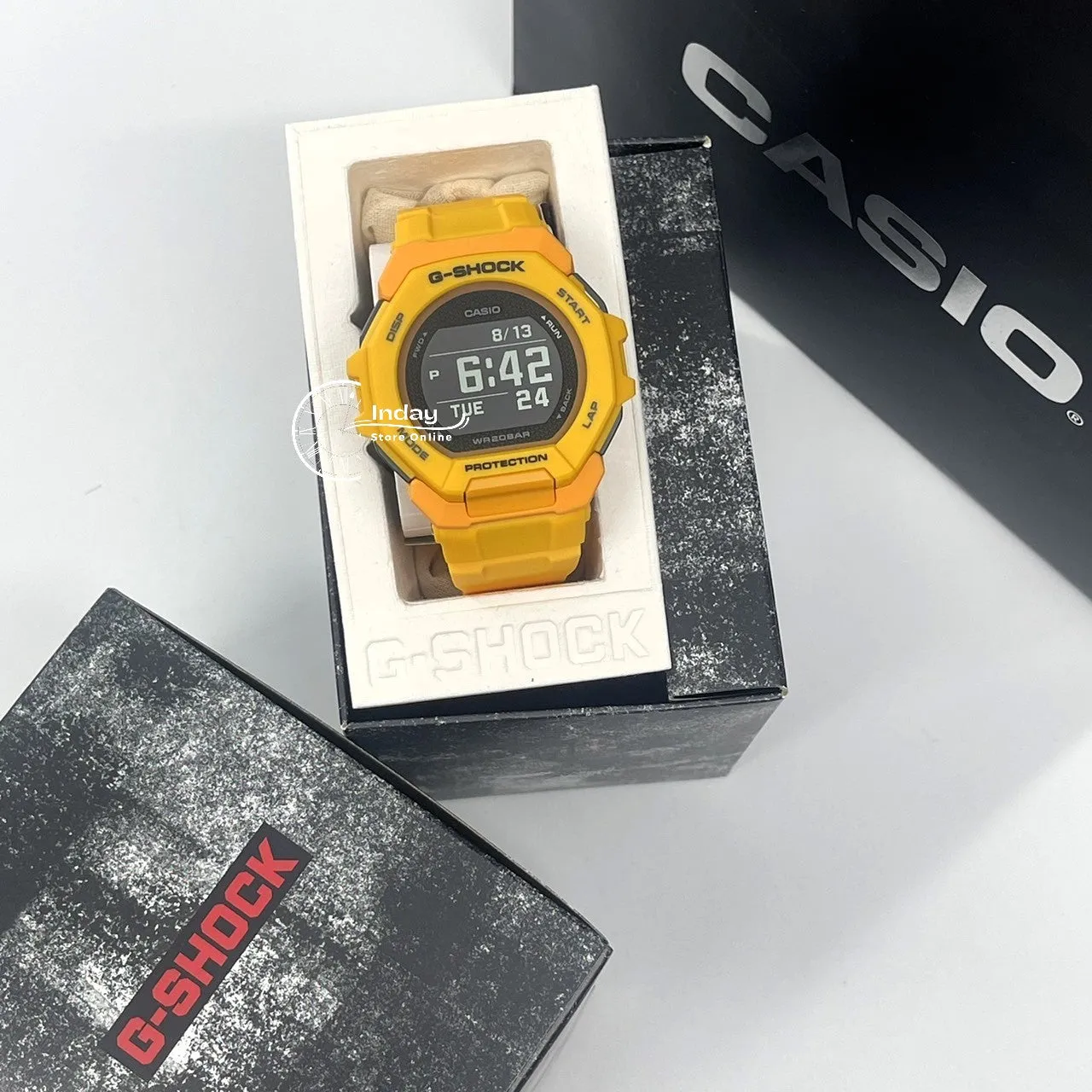 Casio G-Shock Men's Watch GBD-300-9 G-Squad Bio-based Resin Shock Resistant Mobile link Bluetooth
