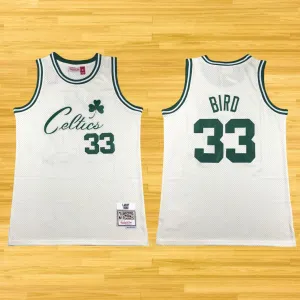 Celtics - Larry Bird - Retro Jersey - White