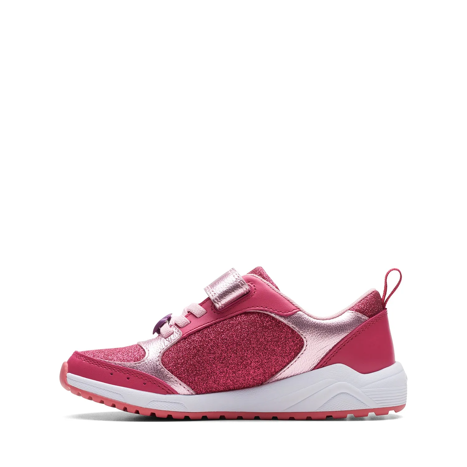 CLARKS GIRLS AQUATIC BRILL KID. (STANDARD FIT)
