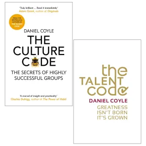 Daniel Coyle Collection 2 Books Set (The Culture Code, The Talent Code)