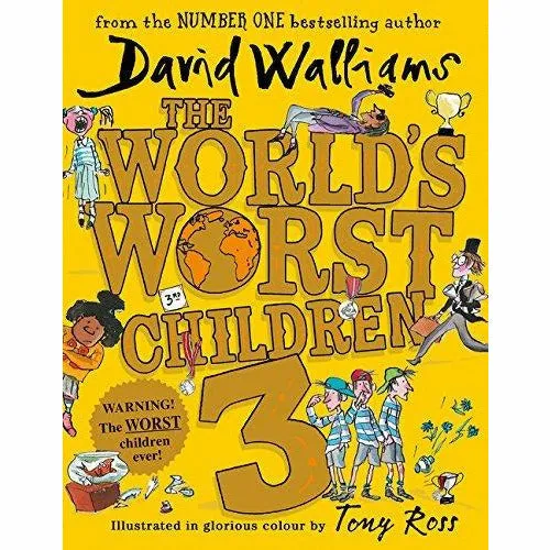 David Walliams World's Worst Children 5 Books Collection Set (World's Worst Teachers)