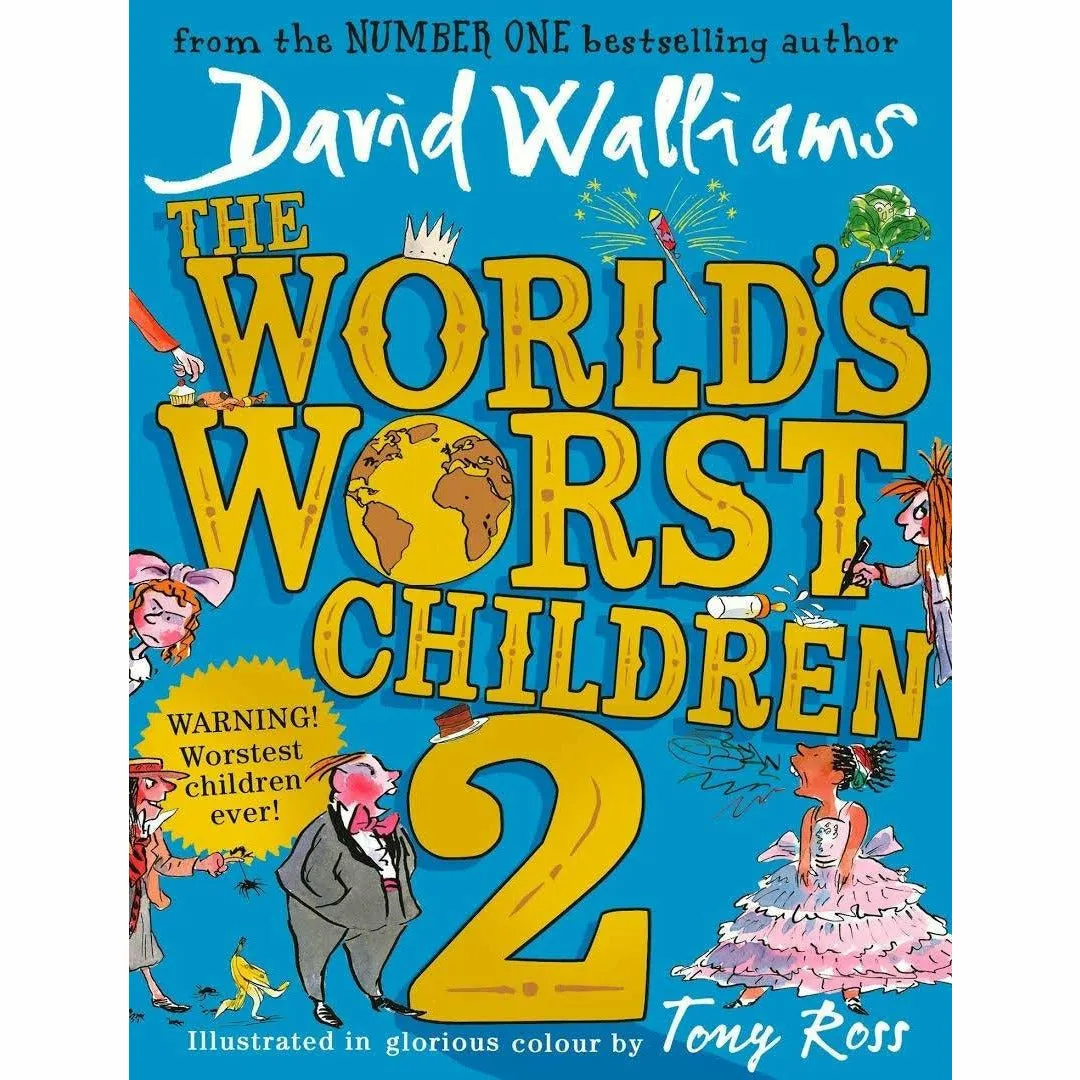 David Walliams World's Worst Children 5 Books Collection Set (World's Worst Teachers)