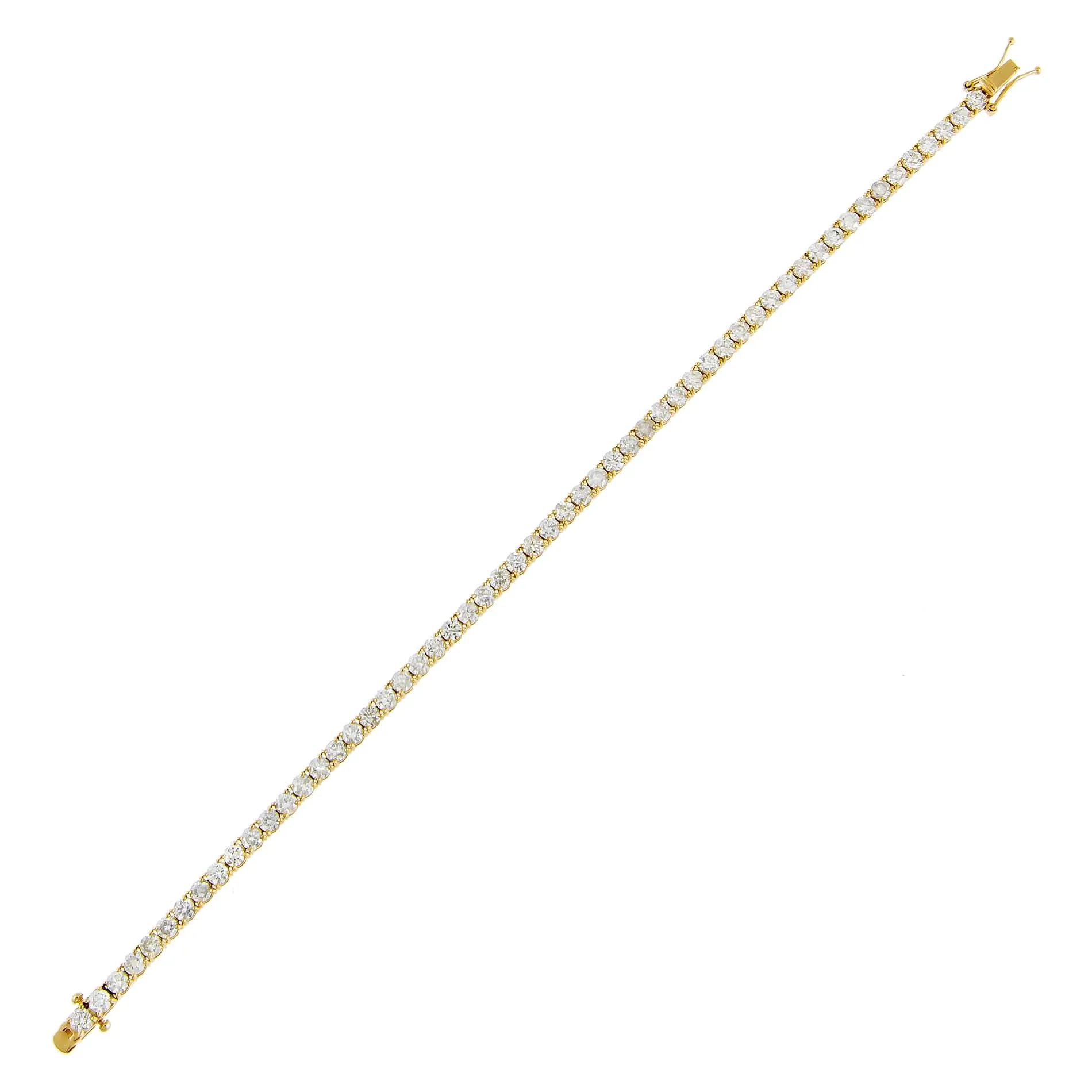 Diamond Tennis Bracelet 14K