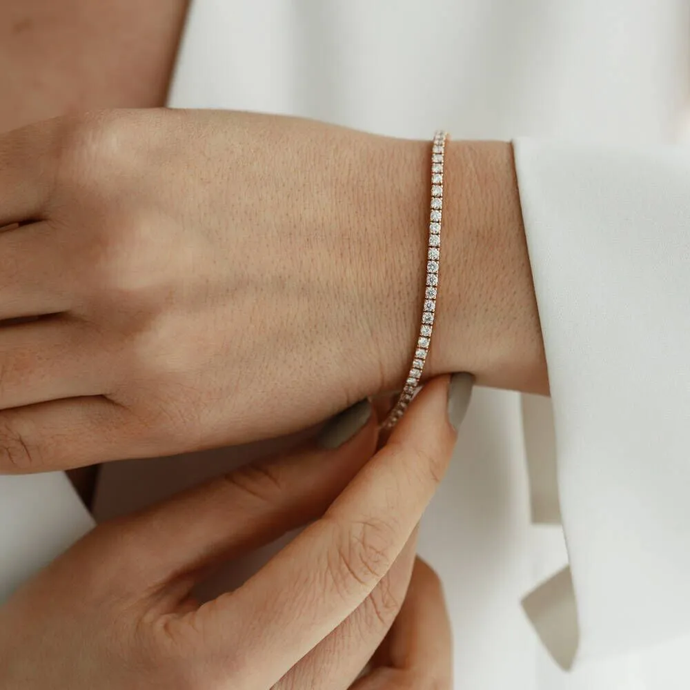 DIAMOND TENNIS BRACELET 2MM