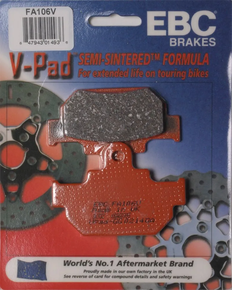 EBC FA106V Semi-Sintered Brake Pads