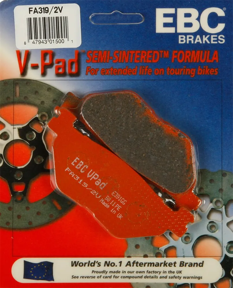 EBC FA319/2V Semi-Sintered Brake Pads