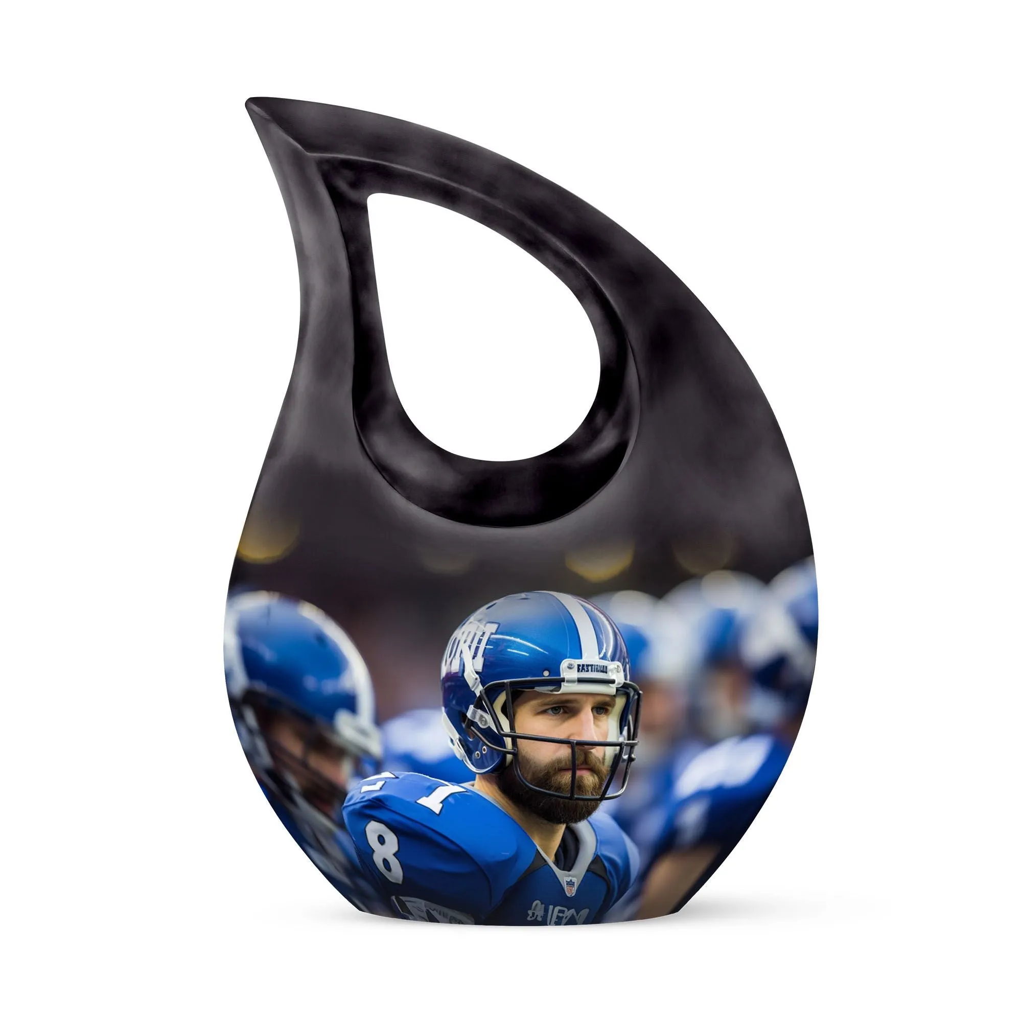 Football Memories Precious Human Cremation Urn for Cherished