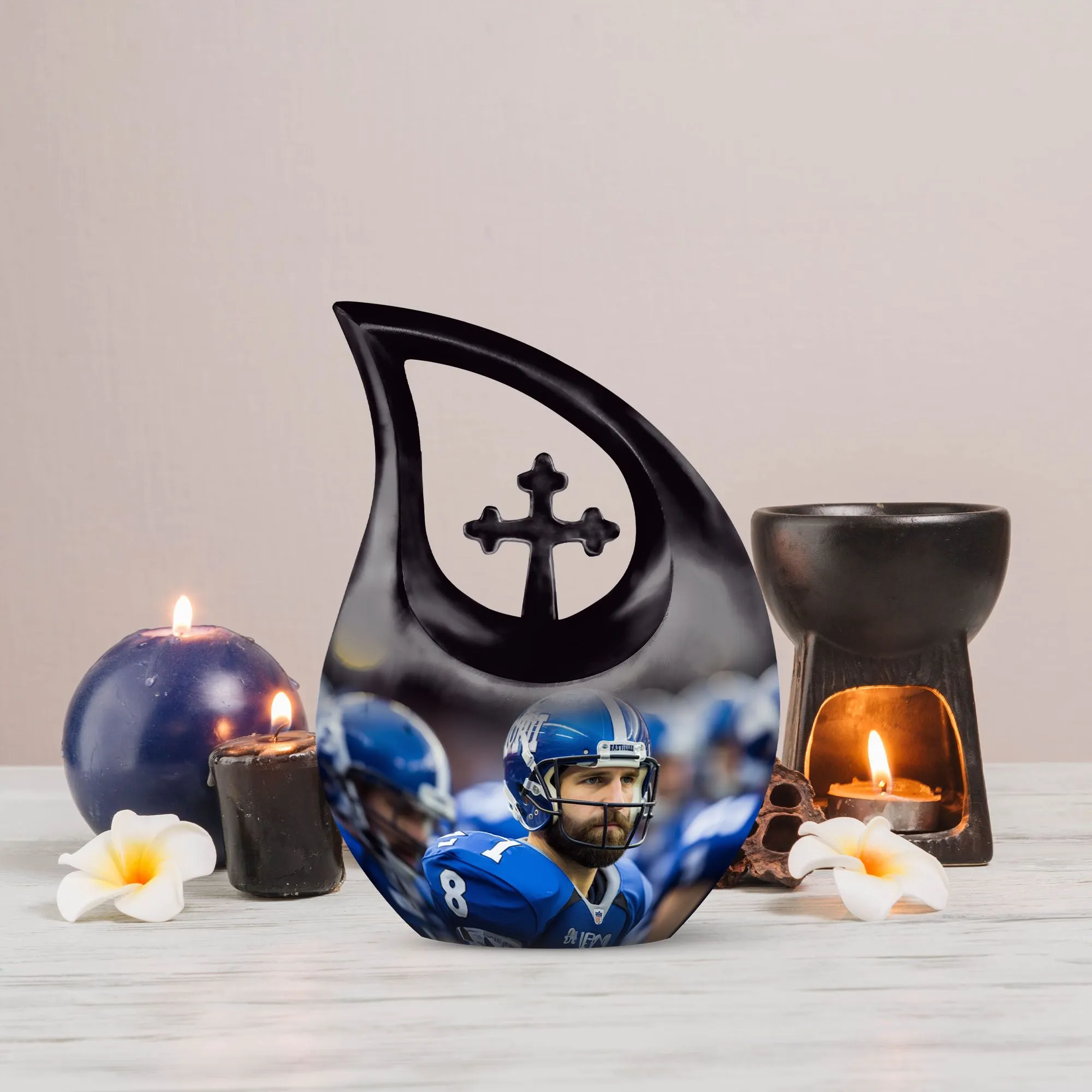 Football Memories Precious Human Cremation Urn for Cherished