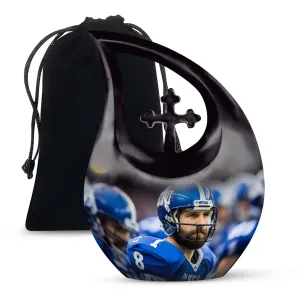 Football Memories Precious Human Cremation Urn for Cherished