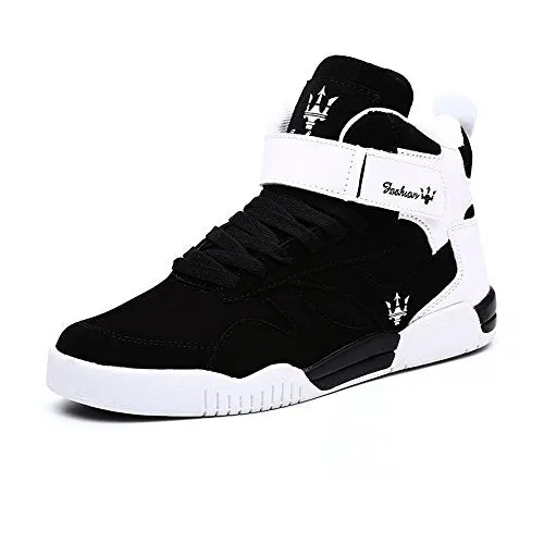 FZUU High Top Leather Sneakers
