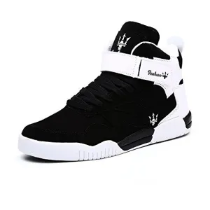 FZUU High Top Leather Sneakers