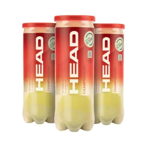 Head Championship Tennis Ball (3 Cans Bundle)