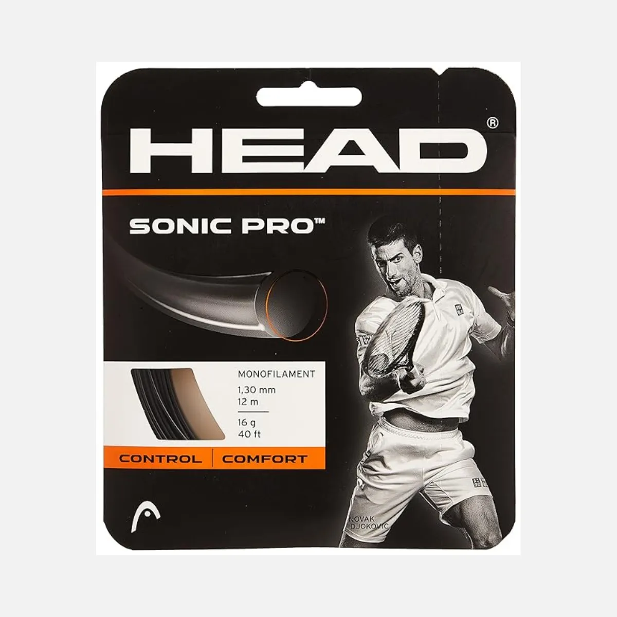 Head Sonic Pro Tennis String -Black