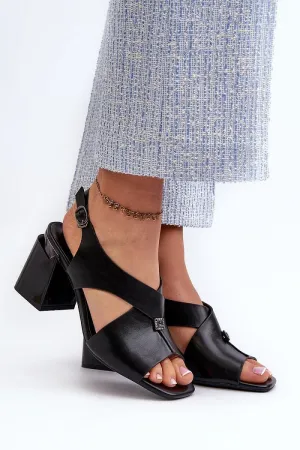 Heel sandals
