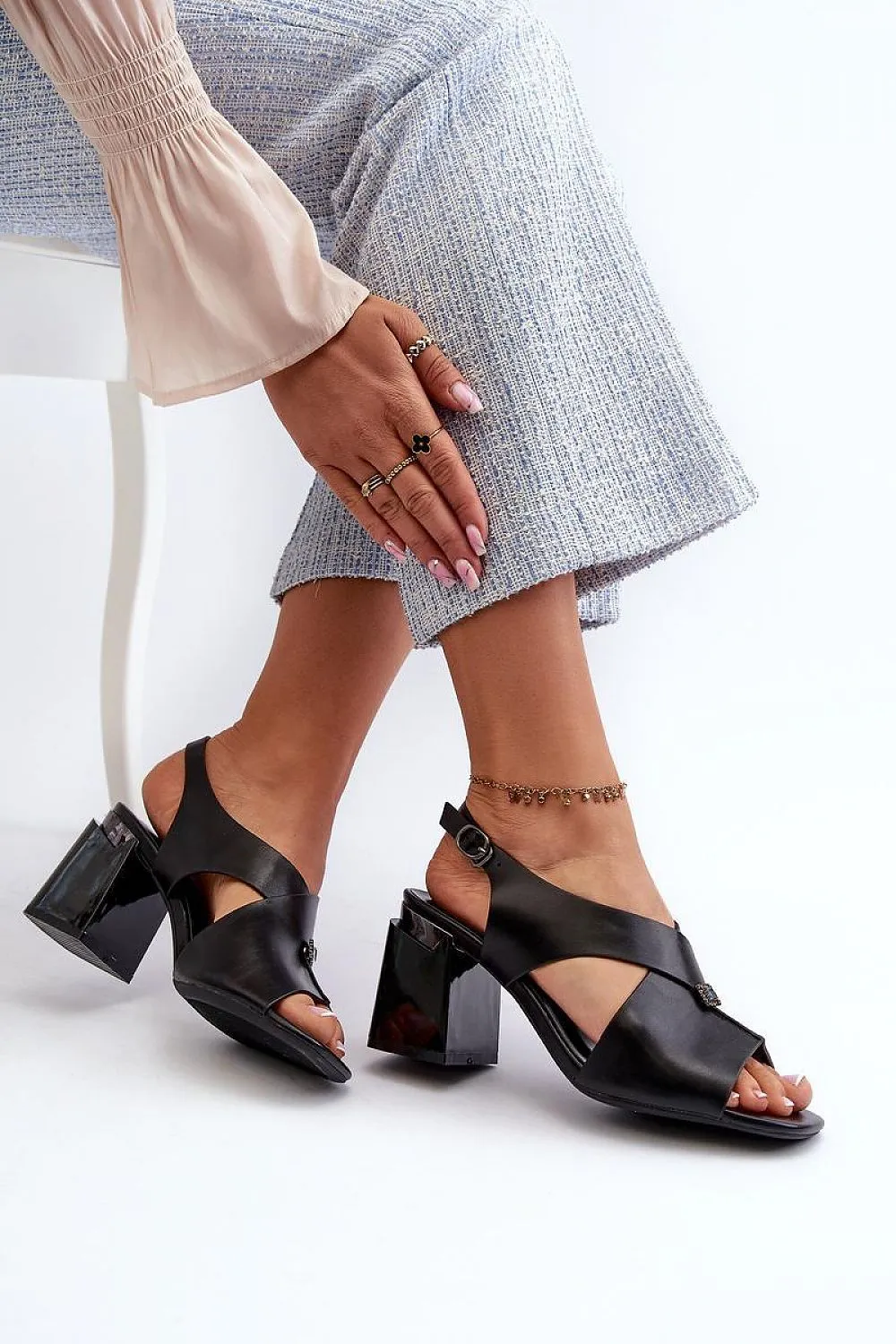 Heel sandals