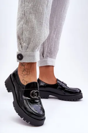 Heeled low shoes