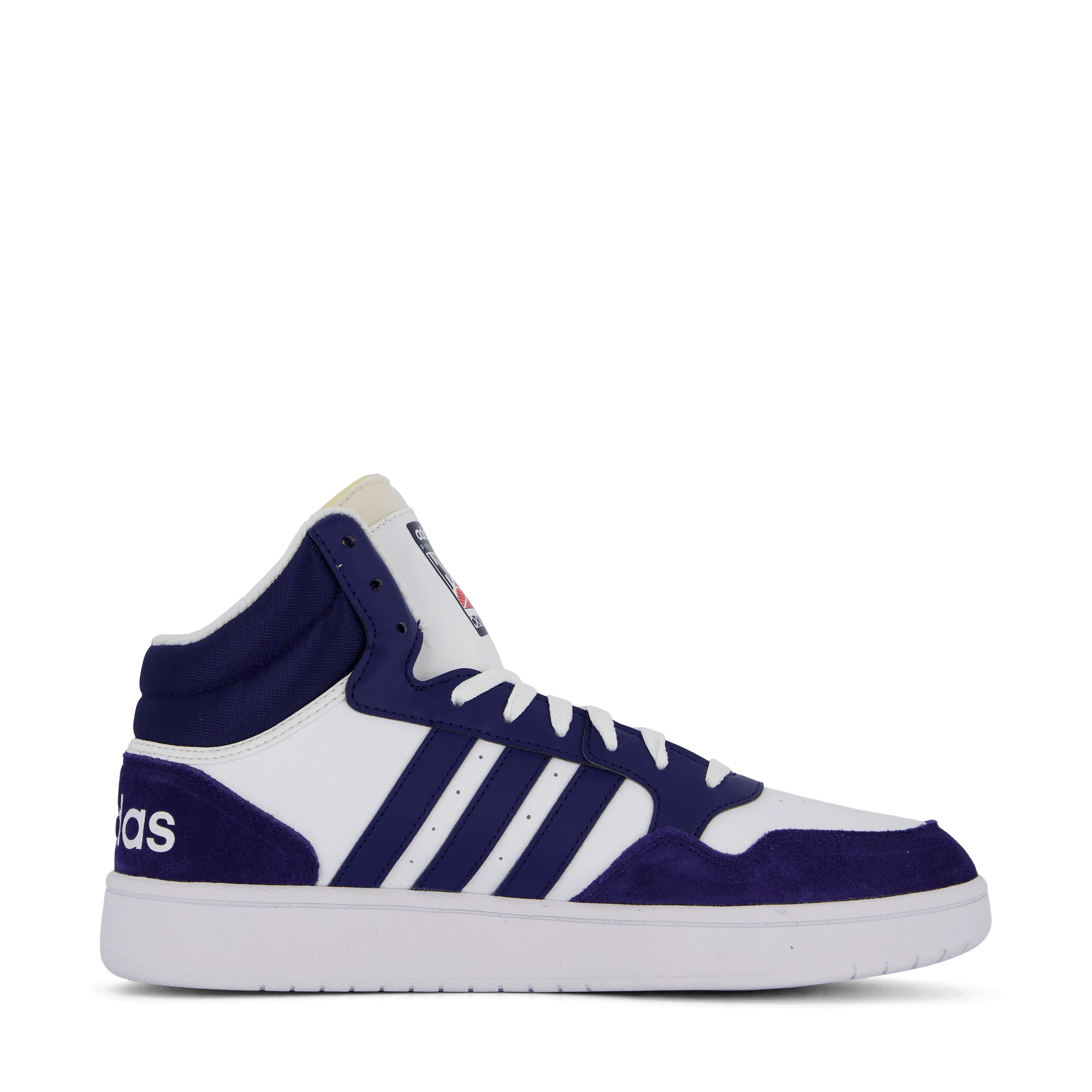 Hoops 3 Mid Lifestyle Basketball Classic Vintage Shoes Cloud White / Dkblue / Dkblue