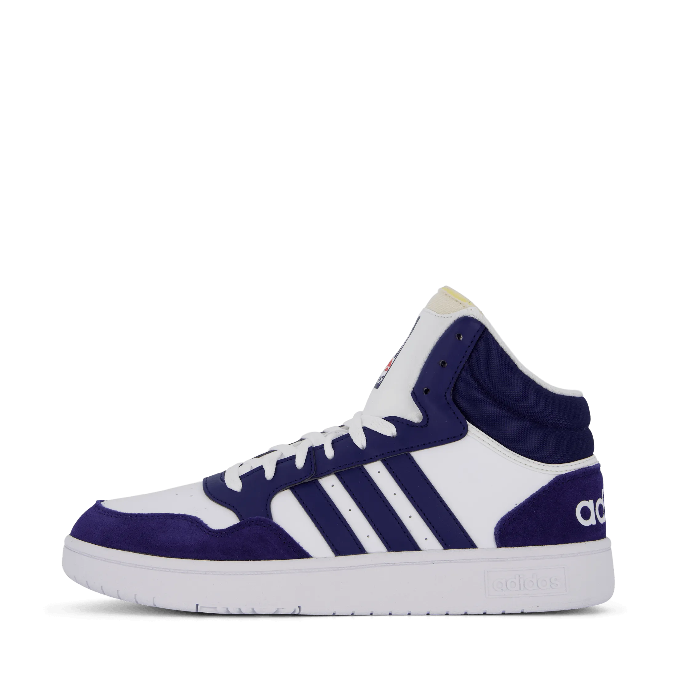 Hoops 3 Mid Lifestyle Basketball Classic Vintage Shoes Cloud White / Dkblue / Dkblue