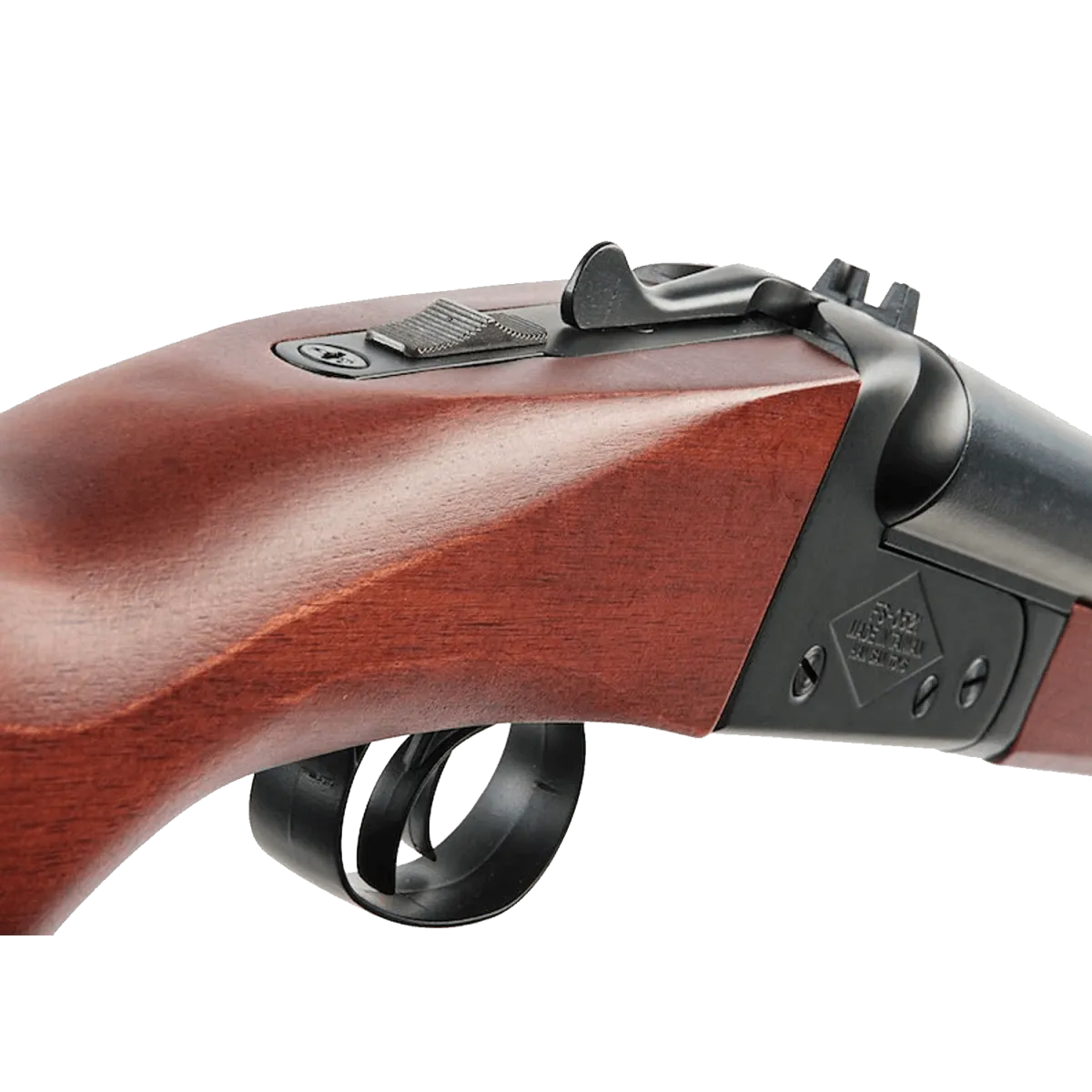 HWASAN 0521 Real Wood Double Barrel Gas Gel Blaster
