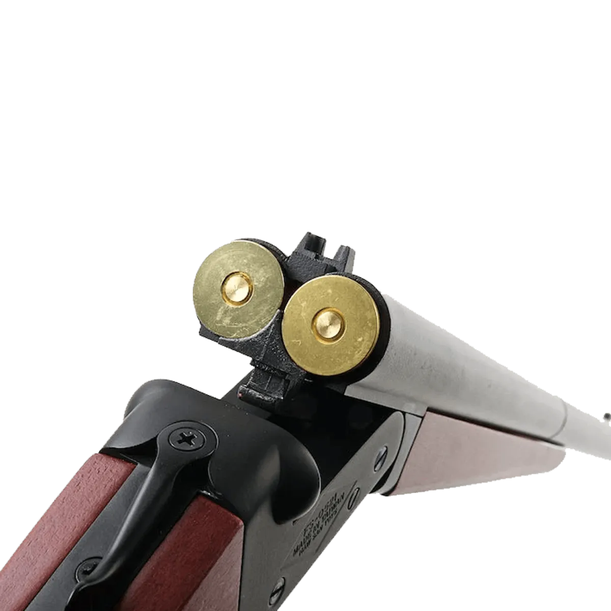 HWASAN 0521 Real Wood Double Barrel Gas Gel Blaster