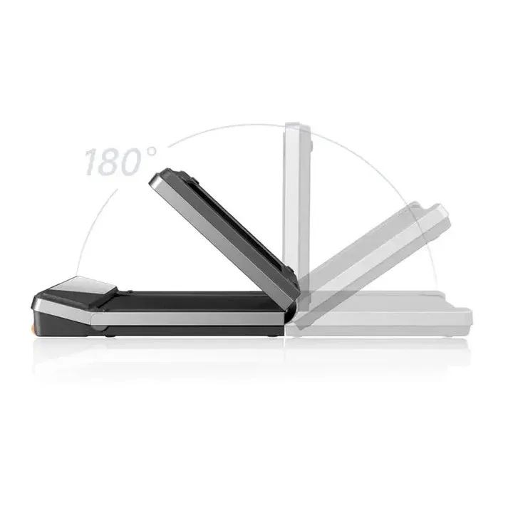 King Smith Foldable Treadmill R3 Hybrid   With Max. Speed 12km/h, With Side Armrest With 1HP Brushless Motor