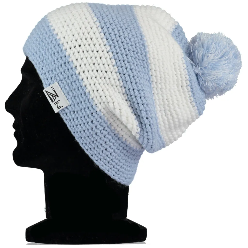 Man City Kids Beanie Bobble Hat