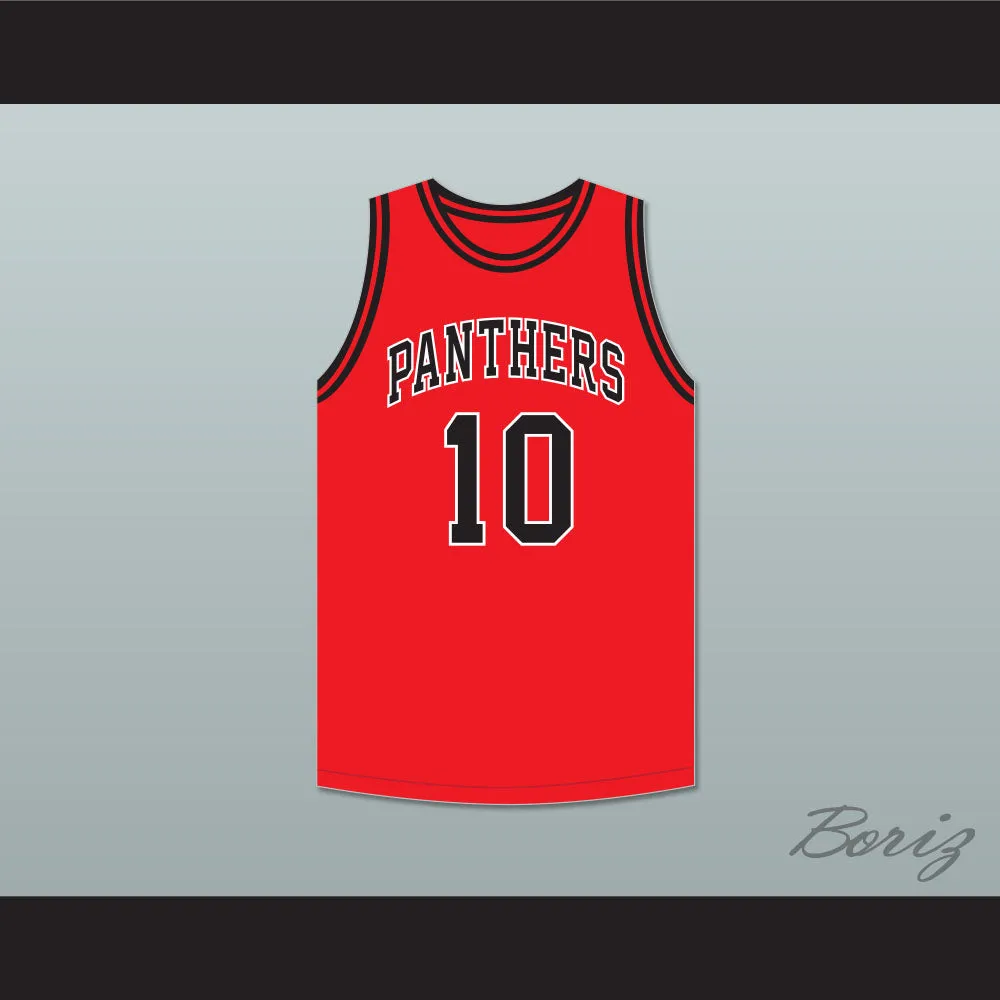 Maurice Cheeks 10 DuSable High School Panthers Red Basketball Jersey 1