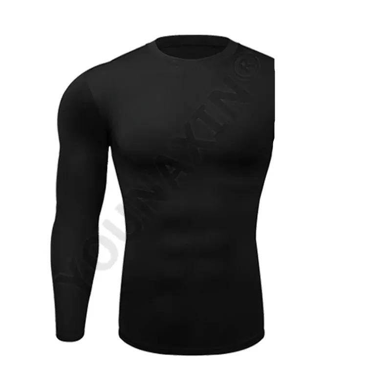 Men’s One Arm Compression Long Sleeves T-Shirt