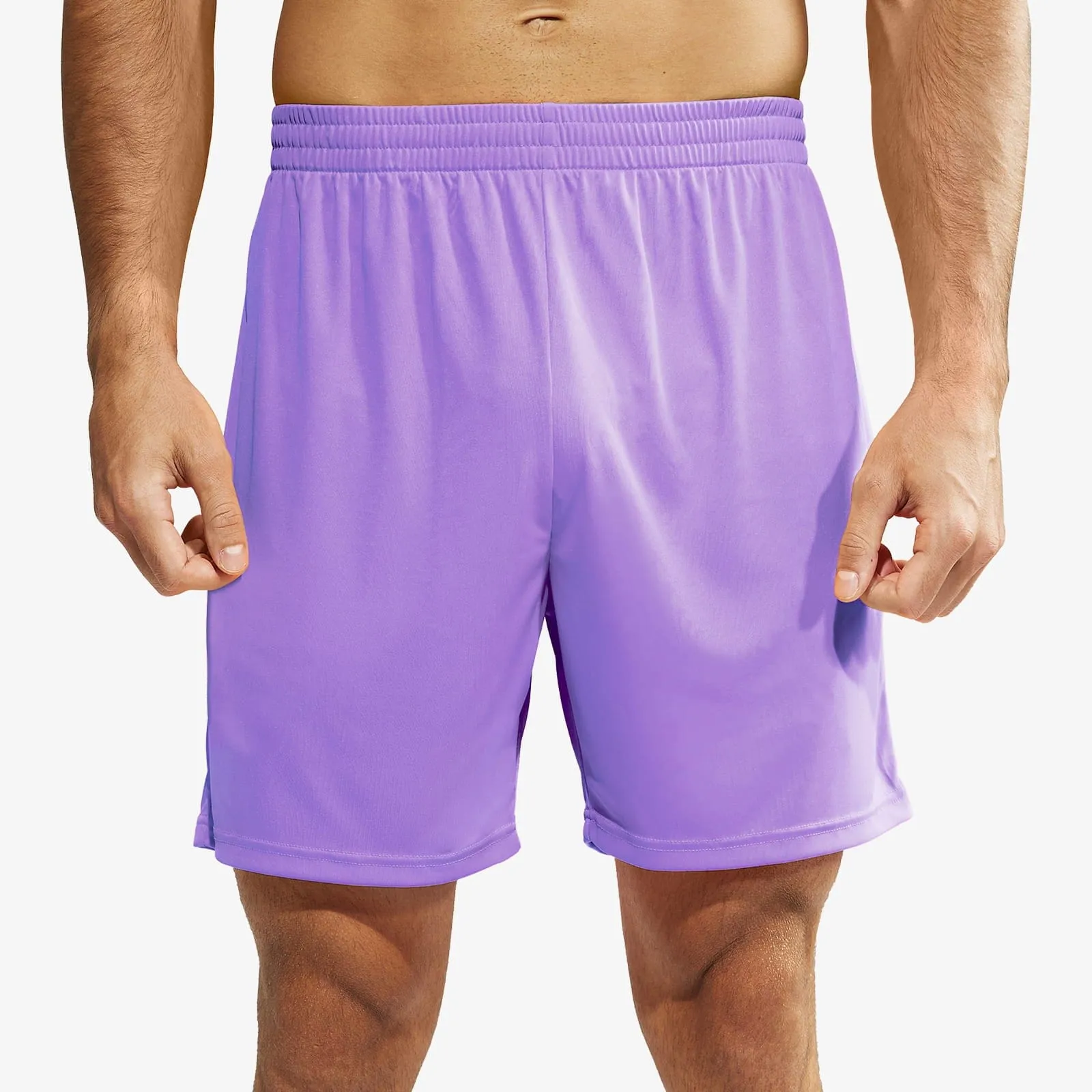 Men's Quick-Dry Athletic Running Shorts without Pockets